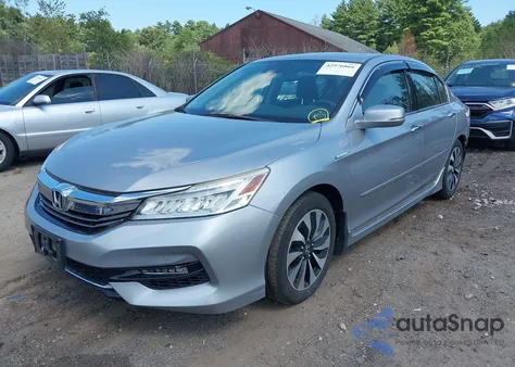 2017 Honda Accord Hybrid Touring from USA, damaged, VIN JHMCR6F7XHC020145